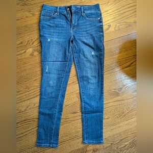 Seven‎ Blue Jeans Distressed The Booty Shaper Legging Jegging Size 8